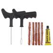 Pachet Promo Compresor auto 12V/230V, digital cu autostop si lanterna + 50% reducere la Kit reparatie anvelope cu snururi si dopuri