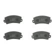 Placute frana Dacia Papuc, Solenza PK1.9 6001540985, WVA20139 / 21016/ BK42001