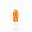 Set 2 becuri soclu sticla fara dulie 12V 3W W3W -T10 galben 2026 Vecta