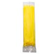 Set 100 coliere plastic 370x3.6mm, galbene, 300017Y Damesa