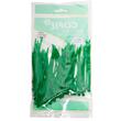 Set 100 coliere plastic 100x2.5mm, verzi, 30003V Damesa