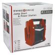 Robot pornire auto 12V, 1100/2200A cu acumulator portabil 12v si lanterna, 35EP006 SwissDrive