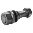 Prezon roata remorca 7.5T echipat cu piulita, L=100mm, M20/M22x1.5 1812/tc12