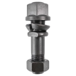 Prezon roata remorca 7.5T echipat cu piulita, L=100mm, M20/M22x1.5 1812/tc12
