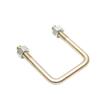 Brida SPC, tip U cu piulite filet M10 80x57mm UTB DE98