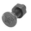 Surub brazdar cu piulita PP2 M12x30 UTB, BM80 