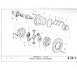 Bulon surub grup conic spate, carcasa satelit diferential U650 UTB 31.24.108