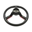 Volan tractor U650 negru+rosu 390mm cu maner wg22