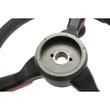 Volan tractor U650 negru+rosu 390mm cu maner wg22