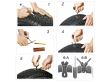 Kit reparatie cauciuc 5 snururi vulcanizare, 2 dispozitive snur si solutie 86499 Carmotion 