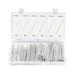 Agrafe - set splinturi -drepte din otel zincat, 144 bucati BK92158