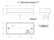 Lampa interior plafon, 108x46 LAM018/K=LWD658 LED, cu intrerupator 12/24V Horpol