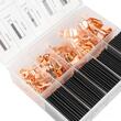 Set papuci electrici cupru si tuburi termocontractabile varnish, 160 bucati, 03933 Amio