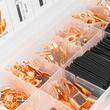 Set papuci electrici cupru si tuburi termocontractabile varnish, 180 bucati, 03984 Amio
