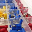 Set 250 papuci electrici Mix, fast, furca, circulari, conectori 02339 Amio