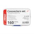 Set conectori cablu BN1.25 BN2 BN5.5, 160 bucati, metal, 04123 Amio