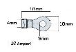 Papuc electric neizolat, gaura fi5, Ring, KaE1292, Punga 100buc 