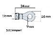 Papuc electric cupru fi9 100A