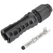 Set mufe conector MC4 4-6mm2, 1500V, 4mm2 pentru panou solar, Suntree  bk MB73