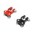 Borne acumulator, zinc, rosu si negru, cu placuta pentru masini asiatice, Matiz, set 2 bucati, BK80273