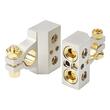 Set 2 borne acumulator cupru si zinc, 500A, 12-72V, fi 16-18mm, fixare-decuplare rapida, 4 cai, 83019 Carmotion