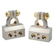 Set 2 borne acumulator cupru si zinc, 500A, 12-72V, fi 16-18mm, fixare-decuplare rapida, 4 cai, 83019 Carmotion