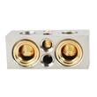 Set 2 borne acumulator cupru si zinc, 500A, 12-72V, fi 16-18mm, fixare-decuplare rapida, 4 cai, 83019 Carmotion