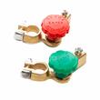 Set 2 borne acumulator cu decuplare rapida, rosu-verde, KITS2 Saper