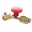 Set 2 borne acumulator cu decuplare rapida, rosu-verde, KITS2 Saper
