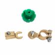 Set 2 borne acumulator cu decuplare rapida, rosu-verde, KITS2 Saper