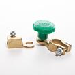 Borna acumulator cu decuplare rapida, verde, 105gr, plus S2-V Saper