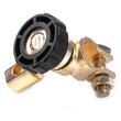 Borna acumulator cu decuplare rapida, 300A, pentru minus, neagra, AMIO 03021