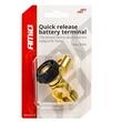 Borna acumulator cu decuplare rapida, 300A, pentru minus, neagra, AMIO 03021