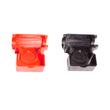 Set 2 capace plastic, pentru borne acumulator, rosu-negru, S33 Saper  