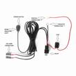 Cablaj electric pentru 2 proiectoare 12V, 40A, 2x2,5m, cu releu, intrerupator si mufe DT, LB0062-2 TruckLed