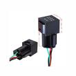 Cablaj electric pentru 2 proiectoare cu intrerupator Led, releu 12V/40A si mufe H11 / SS,  W15763