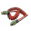 Cablu electric spiralat 2 fire  2x35mm2, 4m, cu 2 fise, tip  NATO PS2x35.00/4m