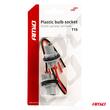 Mufa soclu bec pozitie T15 (w16w), cu fir, set 2buc, Amio 3049