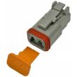 Mufa conector fisa 2 pini mama, tip Deutsch DT06-2S / WTY DS M05