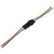 Set mufa conector cu 2 pini mama - tata SS Super Seal, cu cablu, 12457