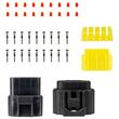 Set mufa conector cu 6pini, set mama+tata, Econoseal Japan, impermeabila, AMIO 04351