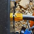 Mufa conector lampa fisa baioneta 6 pini, galben WTY Bayonet L 6pin Fristom