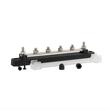 Conector fire electrice universal, 4 poli, 12-48V, 150A, cu capac, surub M6, 03808 TruckLed