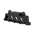 Conector fire electrice universal, 4 poli, 12-48V, 250A, cu capac, surub M10, negru minus, 03811 TruckLed