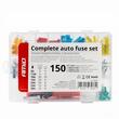 Set sigurante plate mari si mici, cu extractor si creion tensiune, 150 bucati, 03037 Amio