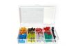Set 80 sigurante plate mari, cutie 80 bucati cu extractor Amio 02224