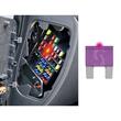 Set 7 sigurante plate MAXI, 20-100A, cu indicator LED siguranta arsa, 63603 Carmotion