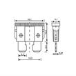 Set 100 sigurante plate mari, 10A 691.00 Alca