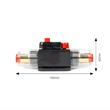 Siguranta automata rearmabila cu reset, cilindrica, 30A, 12-48V, 03816 Amio 