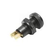 Lampa martor bord fi16mm, 48mm, fara bec liliput BA7s ,  galben BK77274
